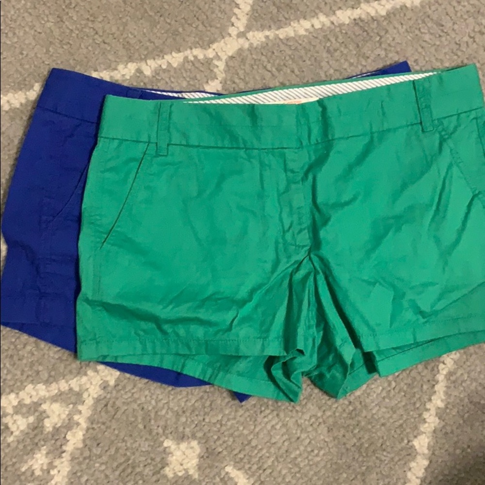 Set of 2 jcrew chino shorts